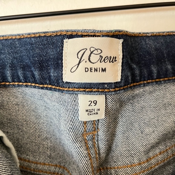 J. CREW jeans - size 29 - Straight Leg Crop - EUC - Picture 2 of 2